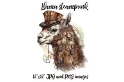 Steampunk llama Product Image 1