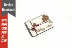 Give money in a different way, money gift cart present Product Image 1