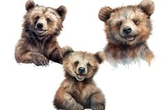 Baby bear clipart Product Image 3