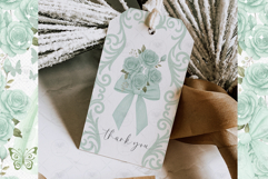Princess Quinceañera Green Clipart Product Image 3