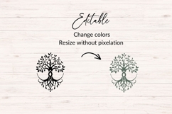 Tree of Life SVG Bundle | 10 Hand Drawn Tree Designs Product Image 4