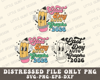 Last day Autographs 2026 SVG PNG| Last Day of School Teacher Product Image 4