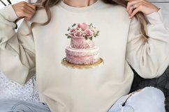 Valentine cake Dessert Clipart Bundle PNG Product Image 7