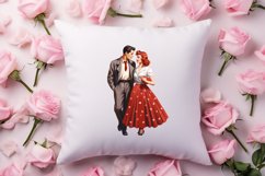 Valentines Day Couple Clipart, Valentines Clipart Product Image 4