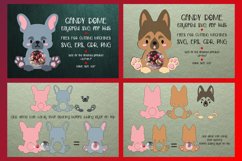 Cute Puppies | Candy Dome Bundle | Paper Craft Templates Product Image 4