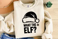 What the Elf Svg | Christmas svg | Shirt Svg Product Image 4