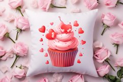 Sweet Valentine Clipart, Watercolor Valentines Day Product Image 4