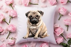 Valentine Pet Dogs Clipart, Valentine Pets Clipart Product Image 4