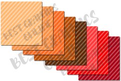 Tinted Diagonal Stripes digital paper, Stripes pattern paper Product Image 5