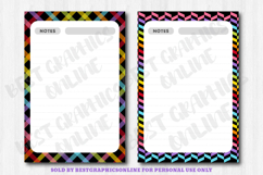 Rainbow Printable Note Paper Bright Writing Papers Page Product Image 5