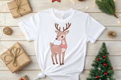 Christmas Bear Deer Penguin Cat PNG Sublimation Clipart Product Image 5