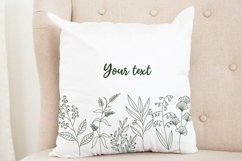 40 Flowers &amp; Leaves, clipart, png, svg, sublimation Product Image 2