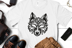 Wolf Mask SVG Files for Papercut, Laser, Cricut Crafts Product Image 5