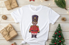 Christmas Santa, Snowman, Angel, Nutcracker PNG Sublimation Product Image 3