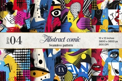 Pop Art Digital Paper |Comic Book Background Product Image 1