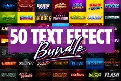 Editable text effect bundle vol.4 Product Image 1