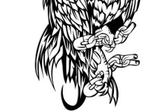 Phoenix Bird Svg/Png/Jpg/Ai/Vector mythical bird/Fire bird Product Image 4