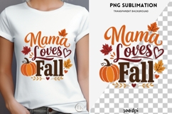 Autumn phrase png design for T-shirts Product Image 4
