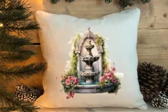 Christmas Castle Clipart Sublimation, Christmas PNG Product Image 4