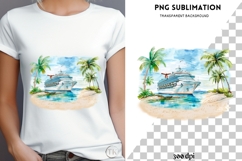 Cruise png design for T-shirts Product Image 4