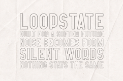 Afterclap Modern Outline Sans Serif Font Product Image 4