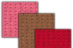 coffee digital papers, Coffee pattern, Coffee background Product Image 3