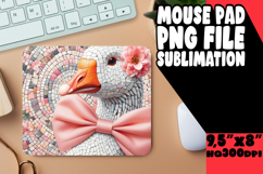 Enchanted Mouse Mat Sublimation, Goose Product Image 1