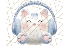 Pastel Gamer Girl Clipart PNG, Kawaii Gaming Elements Product Image 4