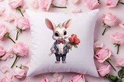 Valentines Day Animals Clipart, Valentines Couple Product Image 4