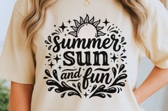 Summer Sun And Fun Svg, Summer Vibes Svg, Water Splash Svg. Product Image 5
