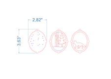 Christmas Tree Toy Fox SVG laser cut file for Glowforge Product Image 4