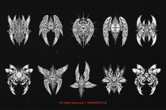 10 Bundle Dark Art Seraphim Wings The Watcher Angel Eye Product Image 6