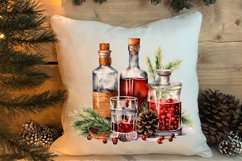 Cozy Christmas Home Clipart Sublimation Product Image 4