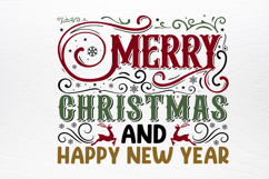 Vintage Christmas Sign SVG Product Image 4