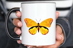 Watercolor Groovy Butterflies Sublimation PNG Product Image 3