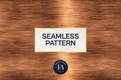 Copper Metallic Texture | Brushed Foil Background Product Image 3