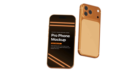 iPhone 17 Pro Mockup Set 5 Realistic Scenes PSD &amp; Figma Product Image 6