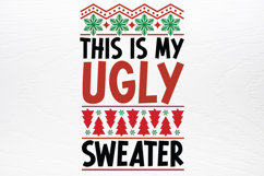 Ugly Christmas Sweater SVG Product Image 4