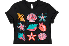 Seashells svg | Svg Files for Cricut | Shirt Svg Product Image 1