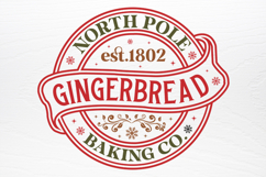 Christmas Gingerbread SVG Product Image 4