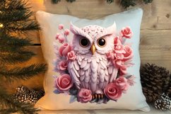 Christmas Owl Clipart, Christmas Owl Clipart, Christmas Owl Product Image 4