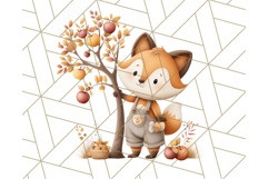 Woodland Apple Orchard Festival PNG Fall Clipart Product Image 4