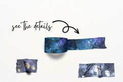 Moon Watercolor Washi Tapes Collection Product Image 4