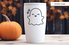 Ghost with Stars SVG, Halloween Ghost SVG Product Image 4