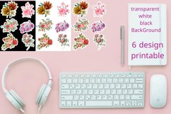 best freebie flowers sticker bundles Product Image 4