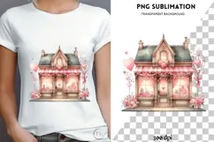 Valentine shop png design for T-shirts Product Image 4