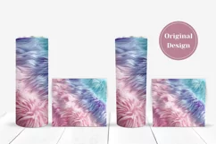 Abstract Tumbler Wrap Design, Rainbow Tumbler Designs Product Image 4