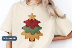 Crochet Yarn Christmas Tree PNG, Christmas tree PNG Product Image 4