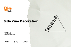 Side Vine Decoration Product Image 1