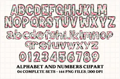 Mother's Day Alphabet clipart, mother’s day letters doodle Product Image 4
